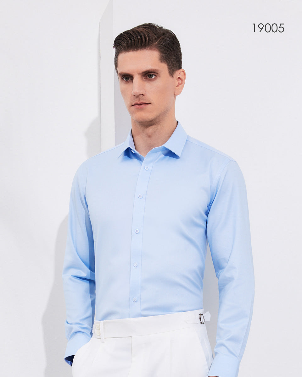 100%cotton LA wrinkle-free Men shirt