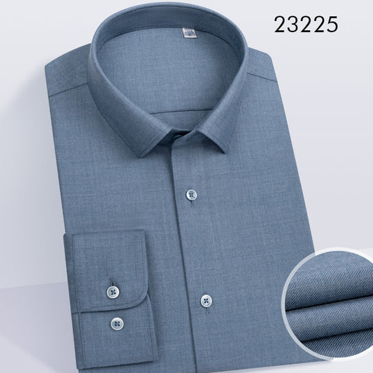 Machine washable worsted merino wool men shirt