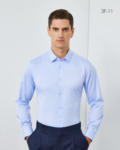 Nano antifouling stretch men shirt