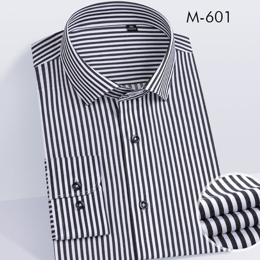 100% cotton DP non-iron men long-sleeve shirt