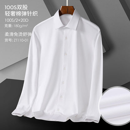 ZT110-01 Cotton/Spandex knitted shirt