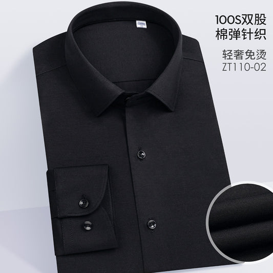 ZT110-02 Cotton/Spandex knitted shirt