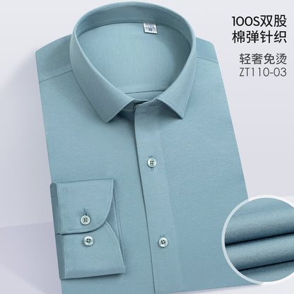 ZT110-03 Cotton/Spandex knitted shirt