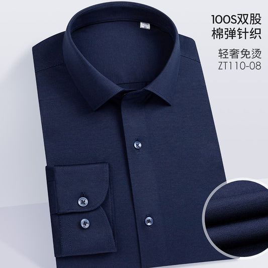 ZT110-08 Cotton/Spandex knitted shirt