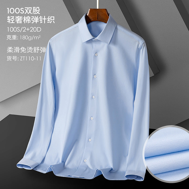 ZT110-11 Cotton/Spandex knitted shirt