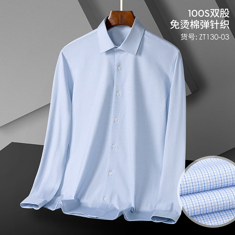 ZT130-03 Cotton/Spandex knitted shirt