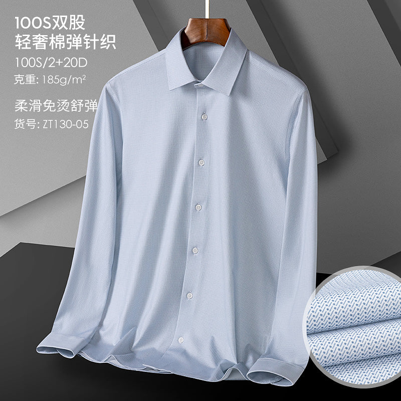 ZT130-05 Cotton/Spandex knitted shirt