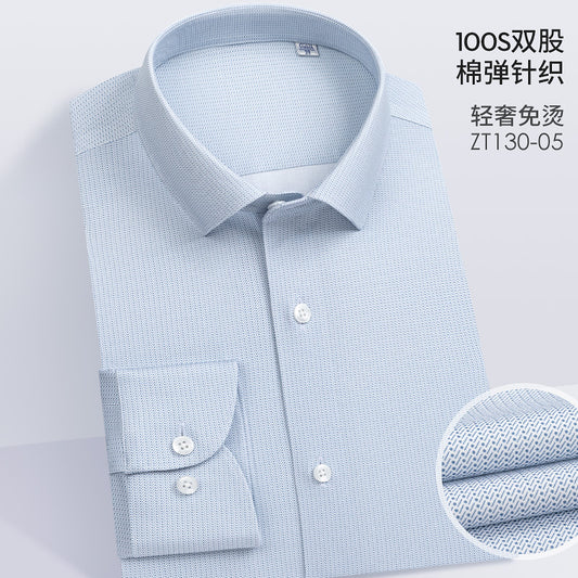 ZT130-05 Cotton/Spandex knitted shirt