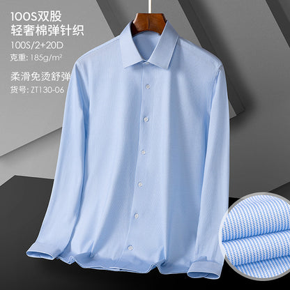 ZT130-06 Cotton/Spandex knitted shirt